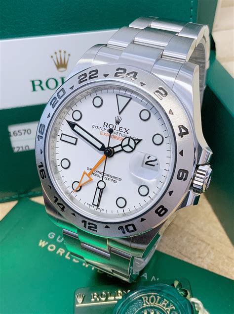 rolex 2014 explorer 2 for sale|Rolex explorer 2 price uk.